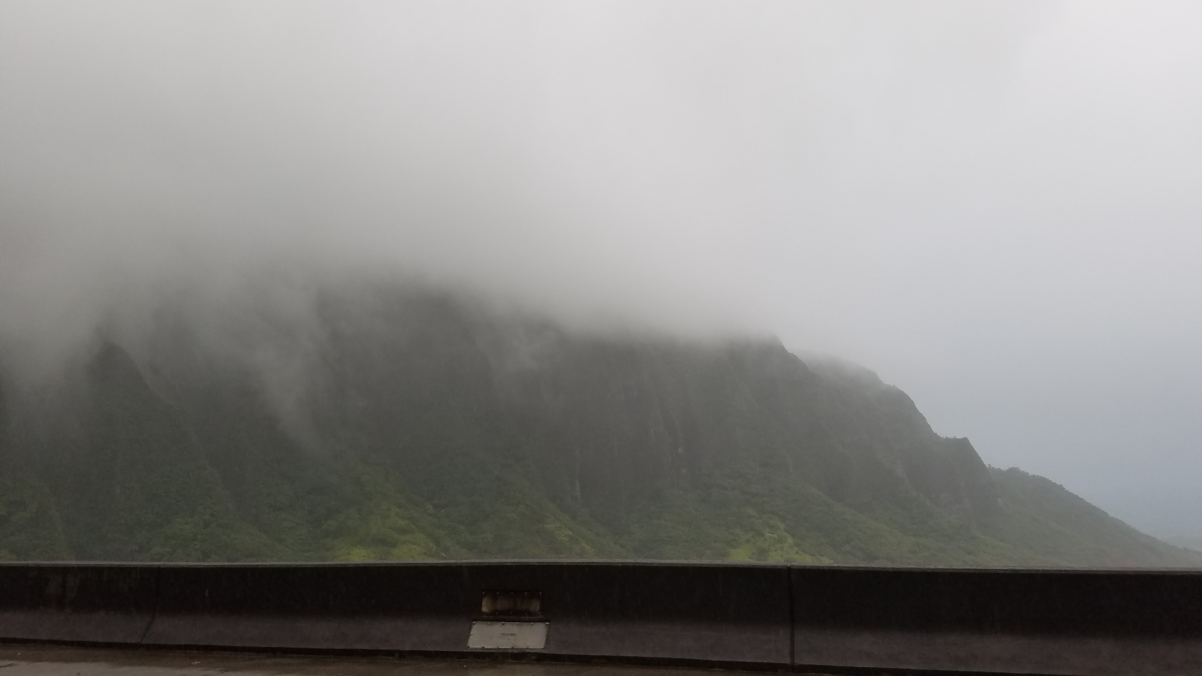 The view from the windward side of H3.